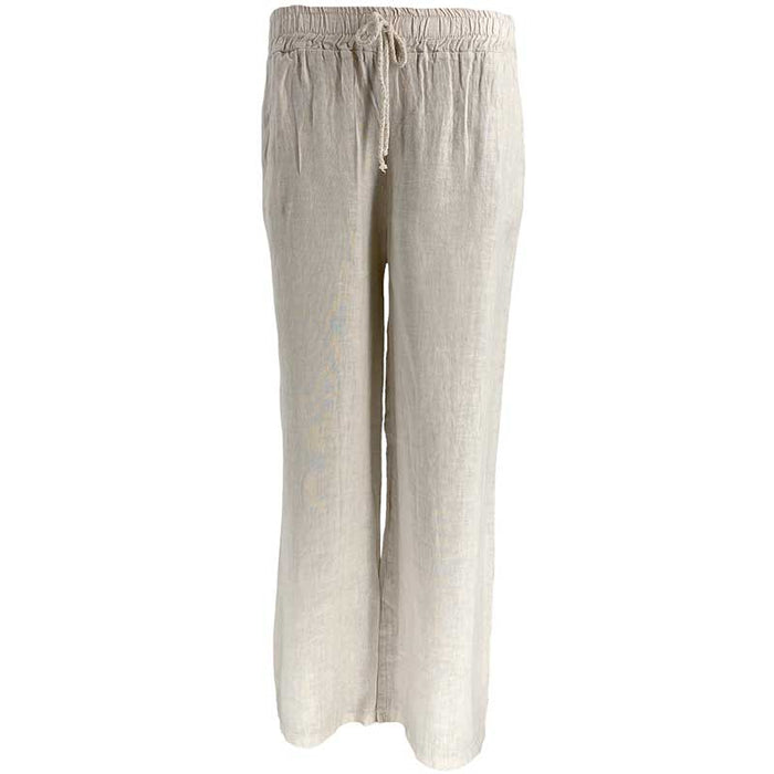 Cabana Living 1475-7 Radis Linen Pants Lys Sand - J BY J Fashion