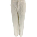 Cabana Living 6014 Faidra Cropped Pants Off White - J BY J Fashion