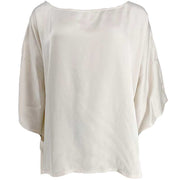 Cabana Living Afrodite 47018 Viscose Blouse Off White - J BY J Fashion