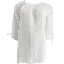 Cabana Living Elm 3001-7 Linen Blouse Hvid - J BY J Fashion