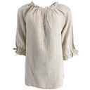 Cabana Living Elm 3001-7 Linen Blouse Lys Sand - J BY J Fashion