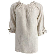 Cabana Living Elm 3001-7 Linen Blouse Lys Sand - J BY J Fashion
