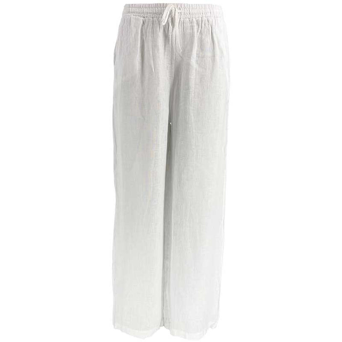 Cabana Living Kamille S-B2110 Linen Pants Hvid - J BY J Fashion
