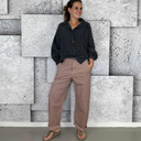 Cabana Living String P Striped Pants Miu Miu