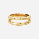 Camille Brinch Twin Essentia Ring Guld