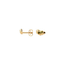 Camille Brinch Contrast Stud Earrings Guld