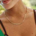 Camille Brinch Large Essentia Necklace Guld