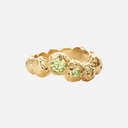 Camille Brinch Large Wavy Dots Ring Gold - J BY J Fashion