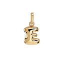 Camille Brinch Letter Puffer Charm E Guld