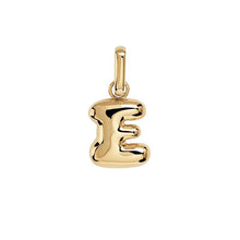 Camille Brinch Letter Puffer Charm E Guld