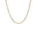 Camille Brinch Link Puffer Necklace Guld