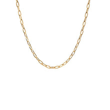 Camille Brinch Link Puffer Necklace Guld