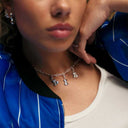 Camille Brinch Link Puffer Necklace Sølv