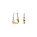 Camille Brinch Lumina Contrast Earrings Guld