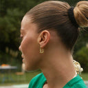 Camille Brinch Lumina Contrast Earrings Guld