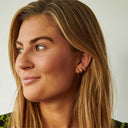 Camille Brinch Medium Basic Hoops Guld