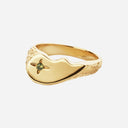 Camille Brinch Shiny BFF Sparkly Ring Gold