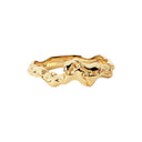 Camille Brinch Small Fusion Contrast Ring Guld