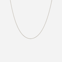 Camille Brinch Textured Dots Necklace Silver - J BY J Fashion