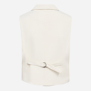 Co Couture Alini Wrap vest i cremefarvet-5