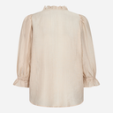 Co Couture AviCC Lace SS V-Blouse Mink