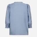 Co Couture CallumCC Lace Puff V-Shirt Pale Blue