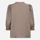 Co Couture CallumCC Lace Puff V-Shirt Taupe