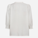 Co Couture CallumCC Lace Puff V-Shirt White