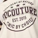 Co Couture ConfidentCC Box Tee Chocolate Plum