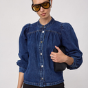 Co Couture DeniceCC LS Denim Shirt Used Denim