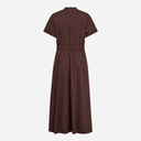 Co Couture ElaraCC Wrap SS Dress Dark Brown