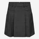 Co Couture EloraCC Pocket Pleat Mini Skirt Dark Grey