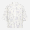 Co Couture ElricCC Flower SS Shirt White