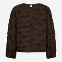 Co Couture FeronCC Structure Blouse Bison
