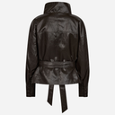 Co Couture GittCC Funnel Neck Blouse Black