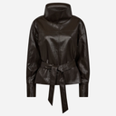 Co Couture GittCC Funnel Neck Blouse Black