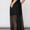 Co Couture HarrietCC Lace Skirt Pant Black