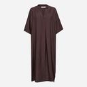 Co Couture HeraCC Tunic V-Dress Dark Brown