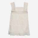 Co Couture JerryCC Smock Strap Top Off White