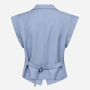 Co Couture KianaCC Pin Vest Pale Blue