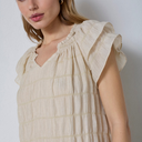 Co Couture MichaCC Sunrise Crop Dress Bisquit