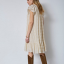 Co Couture MichaCC Sunrise Crop Dress Bisquit