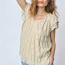 Co Couture MichaCC Sunrise Top Bisquit