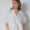 Co Couture NeaCC SS V-Shirt White