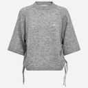 Co Couture NoomiCC String Knit Grey Melange