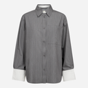 Co Couture PennyCC Pin Shirt Mid Grey