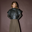 Co Couture PhoebeCC Leather Vest Black