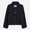 Co Couture PinCC Wide Box Jacket Black