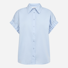 Co Couture PoppyCC Elastic Cuff SS Shirt Pale Blue