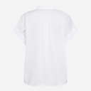 Co Couture PoppyCC Elastic Cuff SS Shirt White